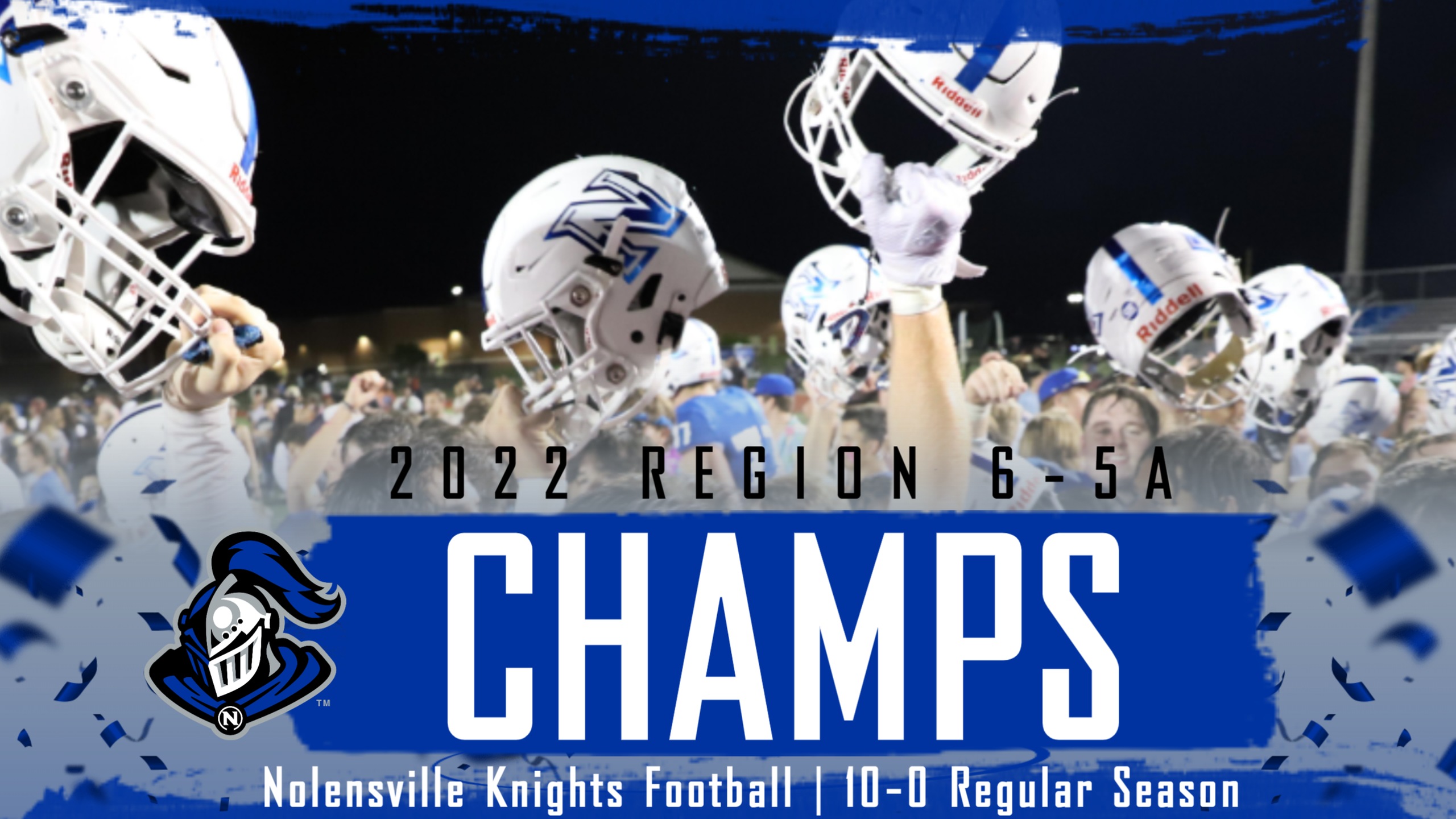 Region Champs! 10-0! Knights Win at Franklin County